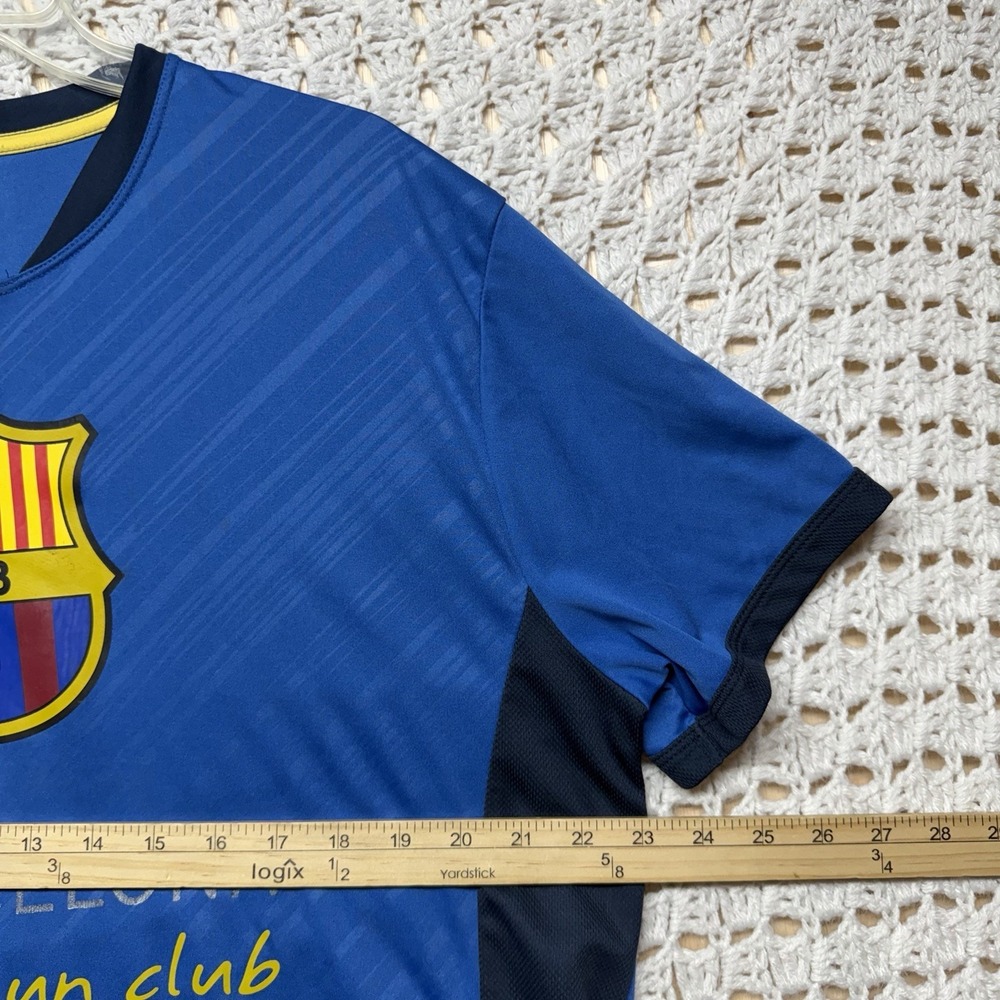 FC‎ Barcelona Futbol Soccer Jersey Shirt Mens Sz XL Short Sleeve Mas Que Un Club - Picture 4 of 7